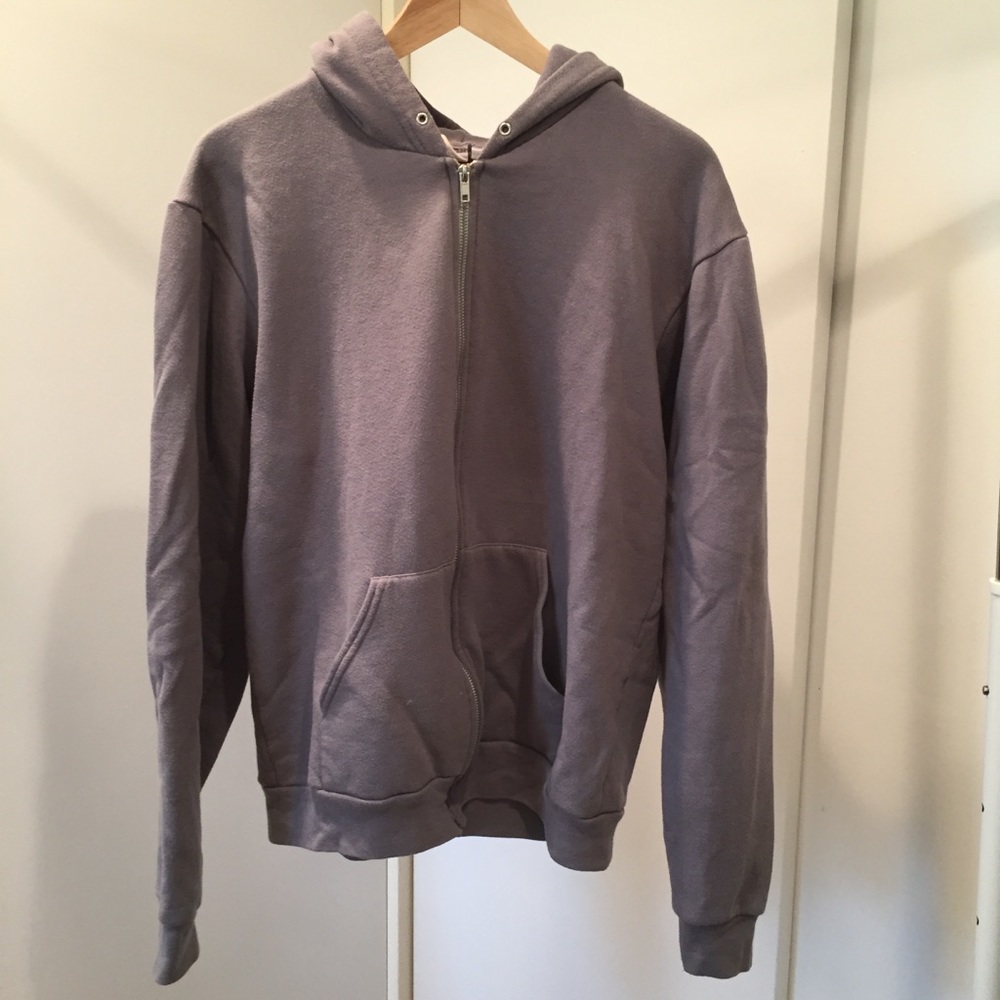 American Apparel Zip-Up Sweatshirt